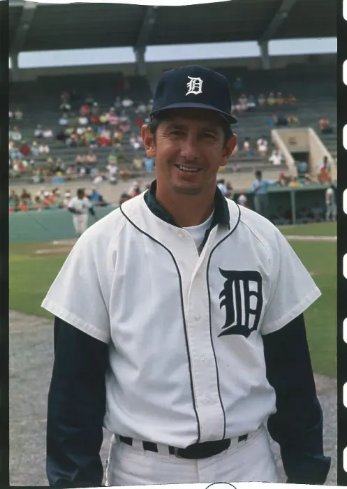 Framed Print : Billy Martin Smiling