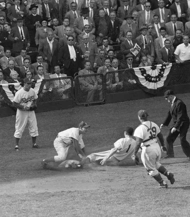 Framed Print : Billy Martin Trapped Out At Third Base Framed Print : Billy Martin Trapped Out At Third Base