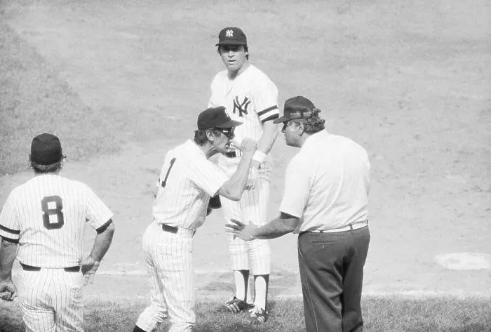 Framed Print : Billy Martin Yelling at Umpire Framed Print : Billy Martin Yelling at Umpire