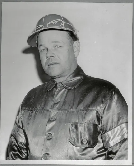 Framed Print : Billy Myer in Racing Uniform Framed Print : Billy Myer in Racing Uniform