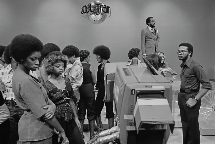 Framed Print : Billy Paul / Brick Soul Train On Set