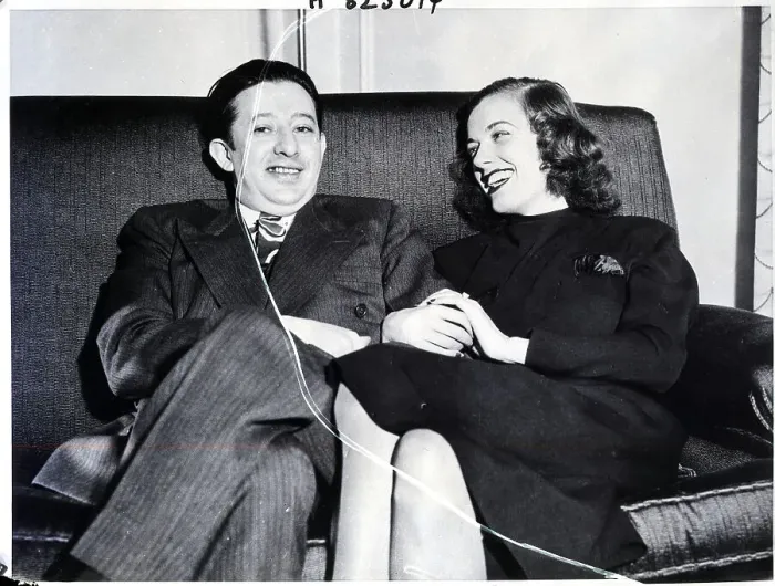 Framed Print : Billy Rose And Eleanor Jarrett Seated Framed Print : Billy Rose And Eleanor Jarrett Seated