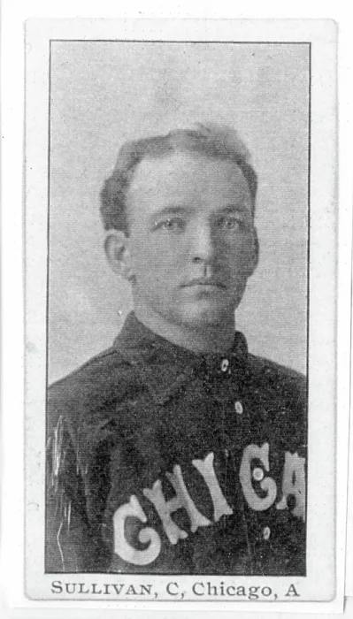 Framed Print : Billy Sullivan Baseball Card Framed Print : Billy Sullivan Baseball Card