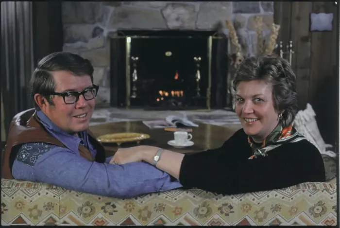 Framed Print : Billy and Sybil Carter Posing for Camera Framed Print : Billy and Sybil Carter Posing for Camera
