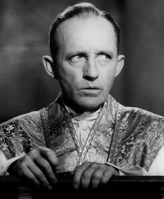 Framed Print : Bing Crosby as a Priest in Say One for Me Framed Print : Bing Crosby as a Priest in Say One for Me