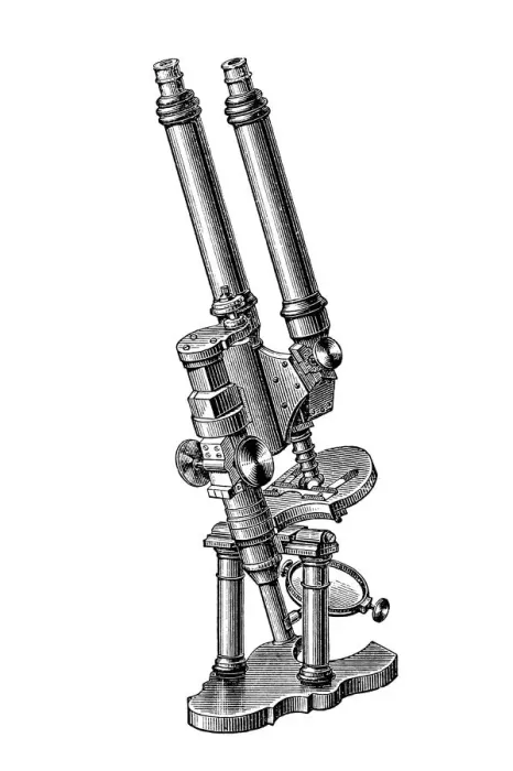 Framed Print : Binocularly microscope Framed Print : Binocularly microscope