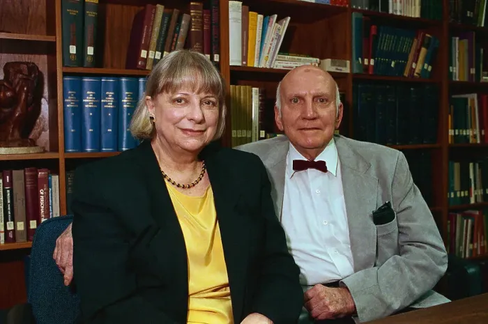 Framed Print : Biologist William Masters and Wife Virginia Johnson Framed Print : Biologist William Masters and Wife Virginia Johnson
