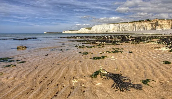 Framed Print : Birling Gap Beach, East Sussex, UK Framed Print : Birling Gap Beach, East Sussex, UK