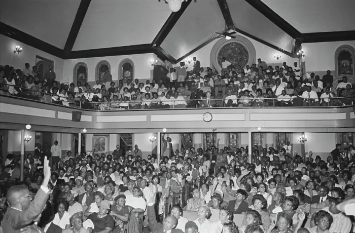 Framed Print : Birmingham Church Rally Framed Print : Birmingham Church Rally
