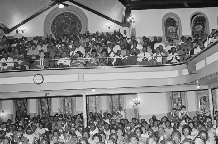 Framed Print : Birmingham Church Rally Framed Print : Birmingham Church Rally