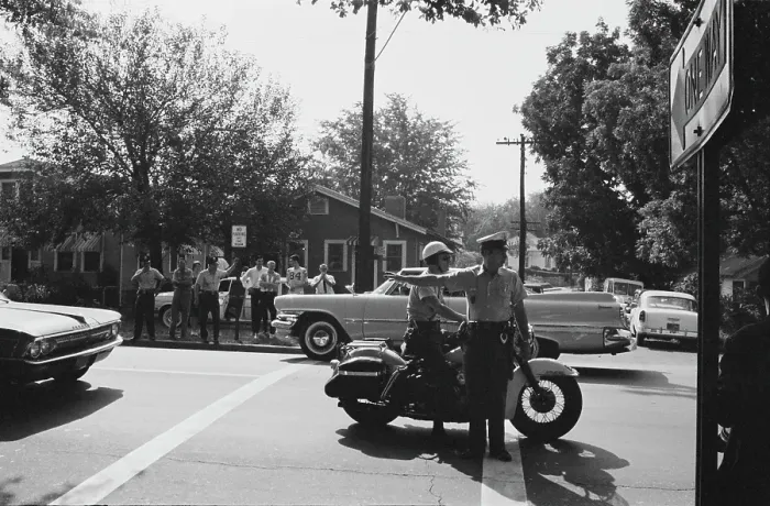Framed Print : Birmingham School Desegregation Framed Print : Birmingham School Desegregation