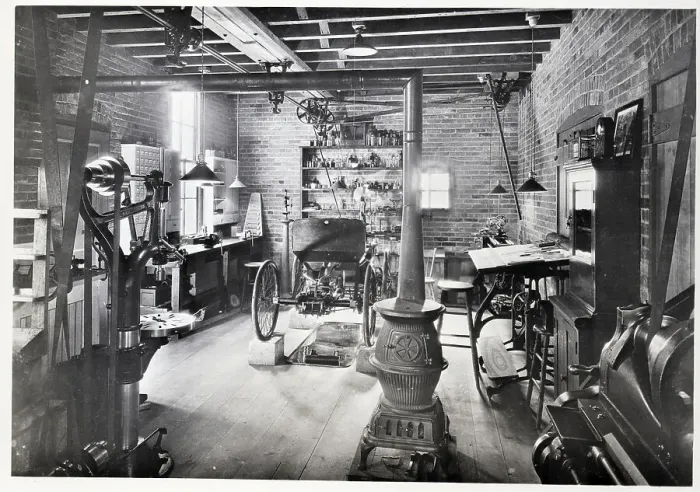 Framed Print : Birthplace of the Ford Automobile