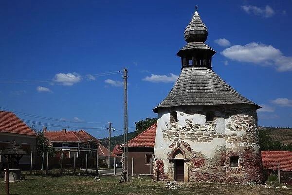 Biserica Reformata-Calvina Rotonda, Geoagiu, Gergesdorf, Transylvania, Romania