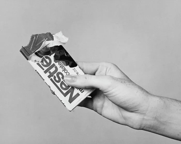 Framed Print : Bitten Chocolate Bar Framed Print : Bitten Chocolate Bar