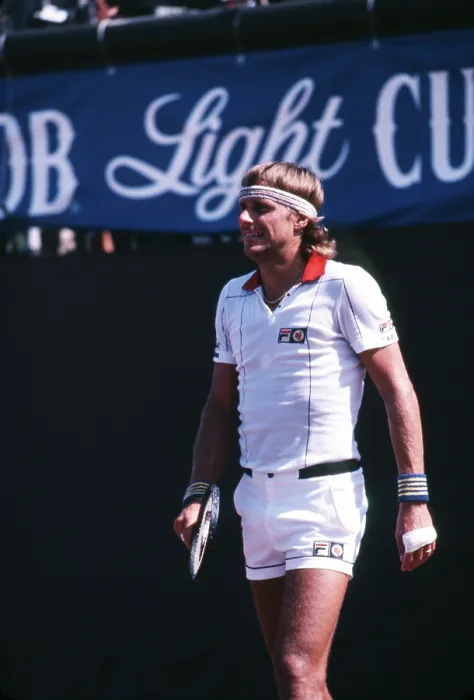 Framed Print : Bjorn Borg On The Court