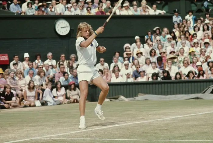 Framed Print : Bjorn Borg Playing Tennis Framed Print : Bjorn Borg Playing Tennis