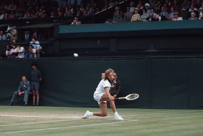 Framed Print : Bjorn Borg Playing Tennis Framed Print : Bjorn Borg Playing Tennis