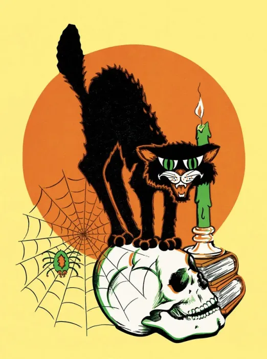 Framed Print : Black cat. http: / / csaimages.com / images / istockprofile / csa_vector_dsp.jpg Framed Print : Black cat. http: / / csaimages.com / images / istockprofile / csa_vector_dsp.jpg