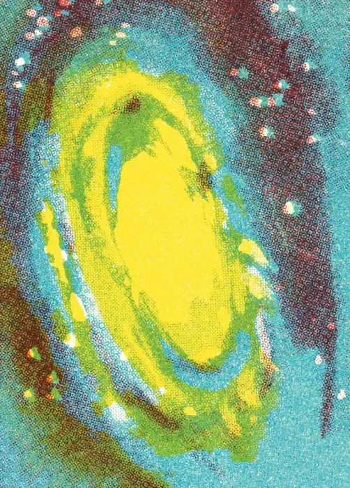 Framed Print : Black hole