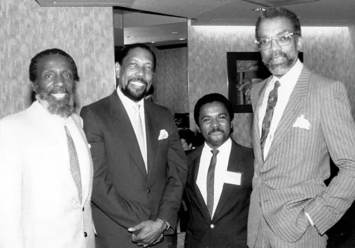 Framed Print : Black Leaders Pose For A Portrait Framed Print : Black Leaders Pose For A Portrait