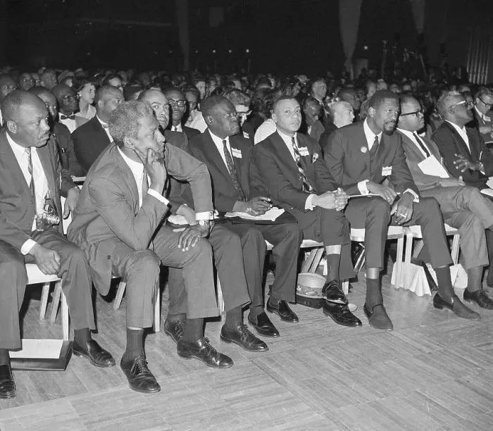 Framed Print : Black Men Seated; Bill Russel, Etc; Conf Framed Print : Black Men Seated; Bill Russel, Etc; Conf