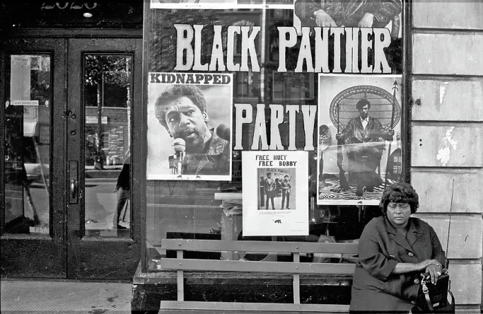 Framed Print : Black Panther Headquarters In Harlem