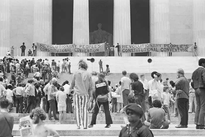 Framed Print : Black Panthers Rally at Lincoln Memorial Framed Print : Black Panthers Rally at Lincoln Memorial