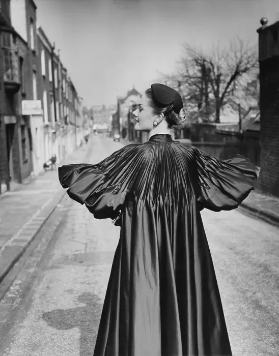 Framed Print : Black Satin Coat Framed Print : Black Satin Coat