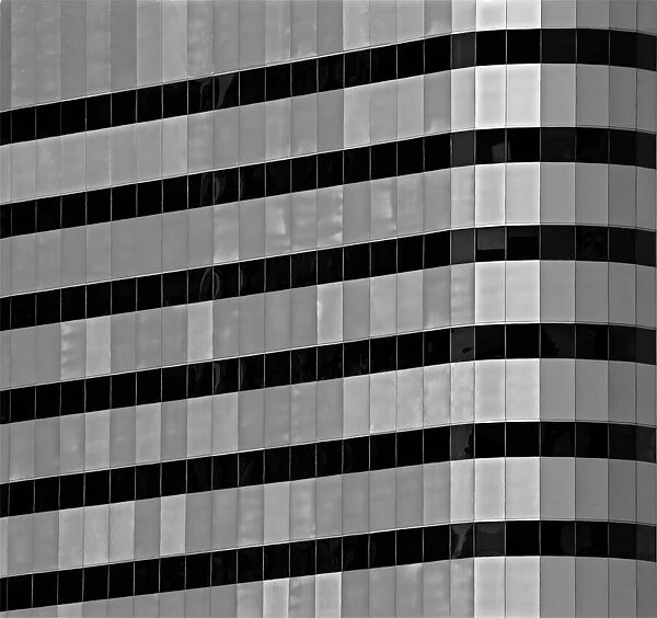 Black Striped Building