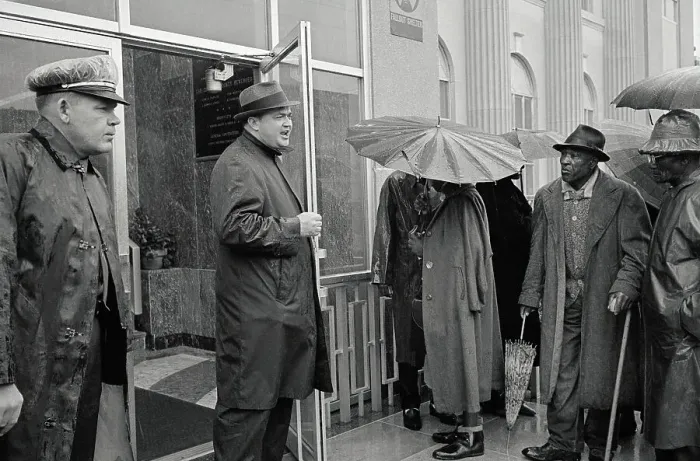 Framed Print : Black Voters Waiting as Sheriff Jim Clark Calls Numbers Framed Print : Black Voters Waiting as Sheriff Jim Clark Calls Numbers
