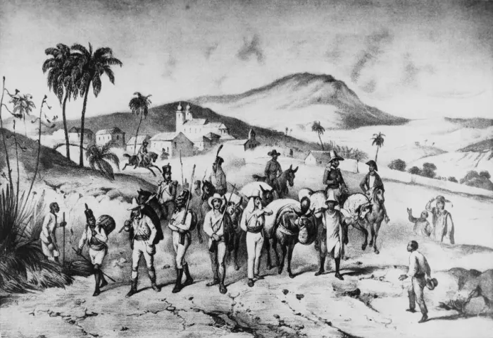 Framed Print : black and white, diry 18939, 3L 2109, J1698816, J169881602, soldier, mule, horse Framed Print : black and white, diry 18939, 3L 2109, J1698816, J169881602, soldier, mule, horse