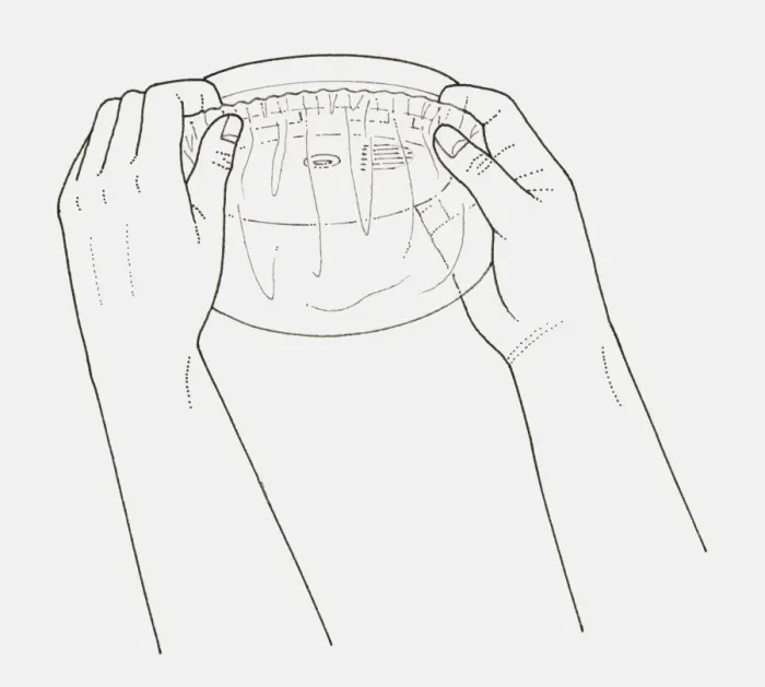 Framed Print : Black and white illustration of hands placing shower cap over smoke alarm, to prevent false alarm Framed Print : Black and white illustration of hands placing shower cap over smoke alarm, to prevent false alarm