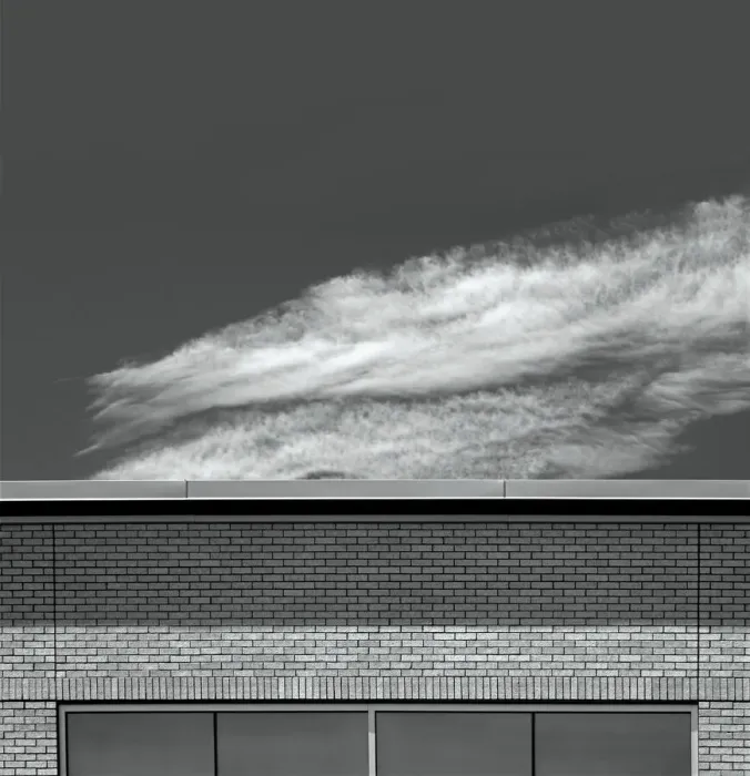 Framed Print : Black And White Roof And Sky Framed Print : Black And White Roof And Sky