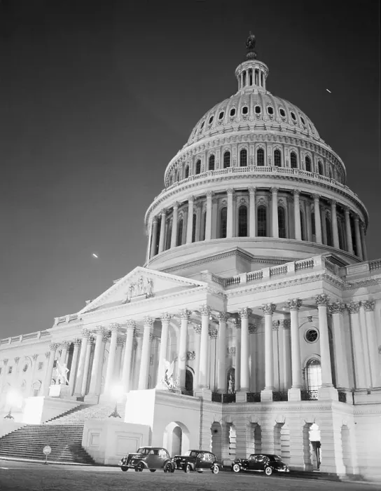 Framed Print : Blacked Out Capitol Dome Framed Print : Blacked Out Capitol Dome
