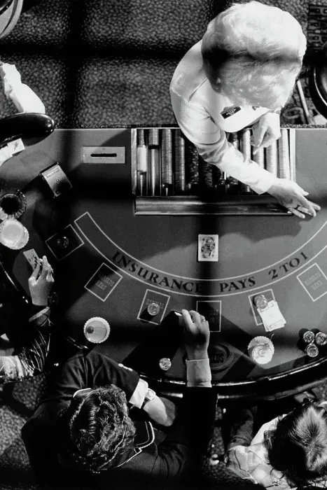 Framed Print : Blackjack Game Framed Print : Blackjack Game