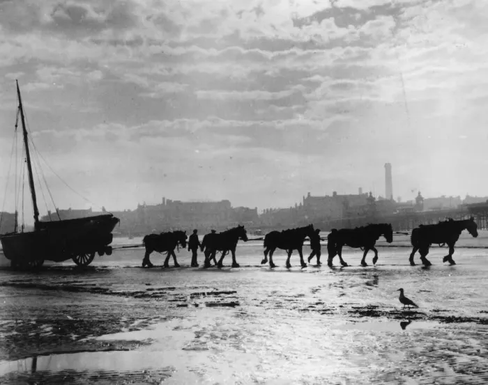 Framed Print : Blackpool Beach Framed Print : Blackpool Beach