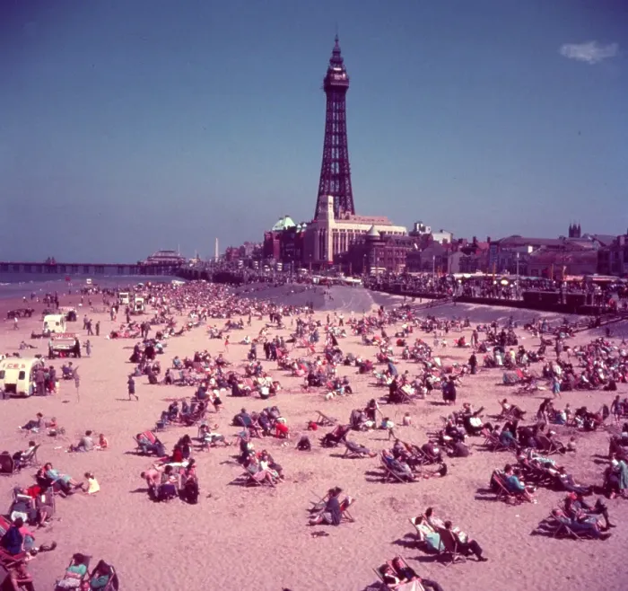 Framed Print : Blackpool Beach Framed Print : Blackpool Beach