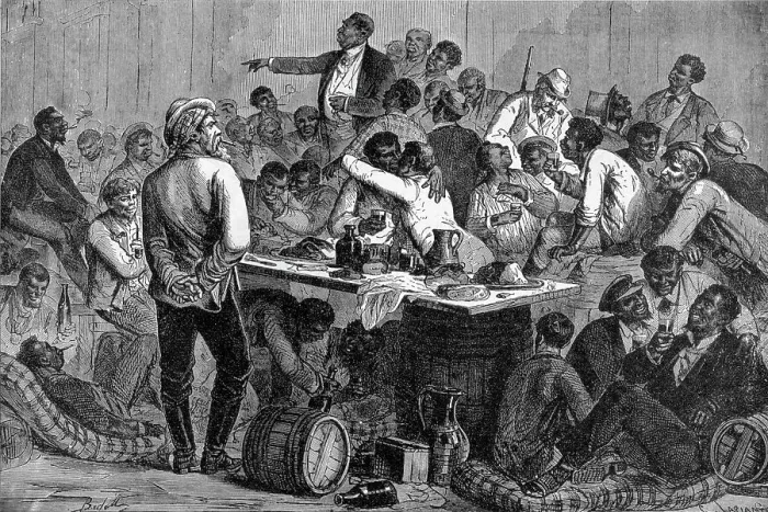 Framed Print : Blacks In Southern Legistlature Meeting Framed Print : Blacks In Southern Legistlature Meeting