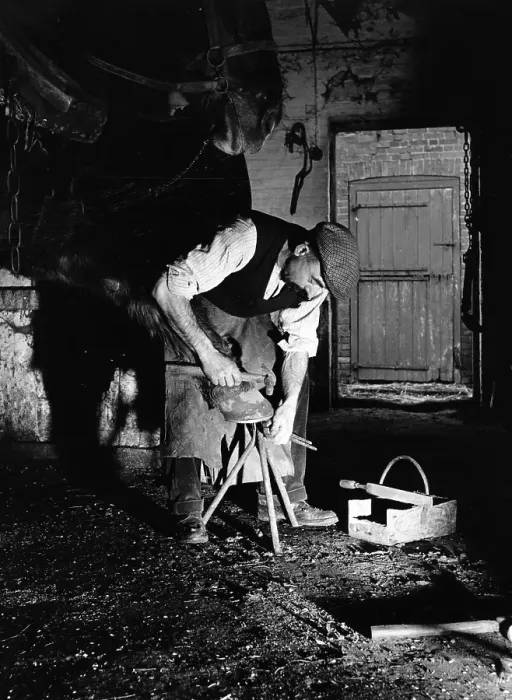 Framed Print : Blacksmith At Work Framed Print : Blacksmith At Work