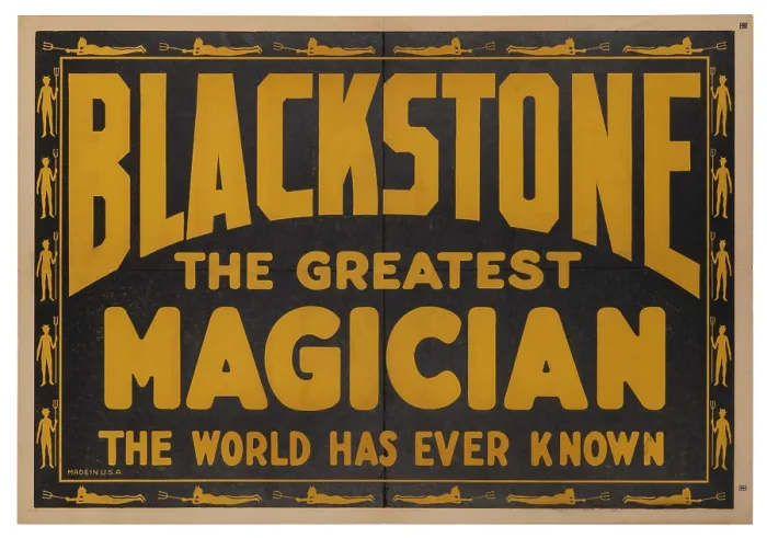 Framed Print : Blackstone the Greatest Magician Framed Print : Blackstone the Greatest Magician
