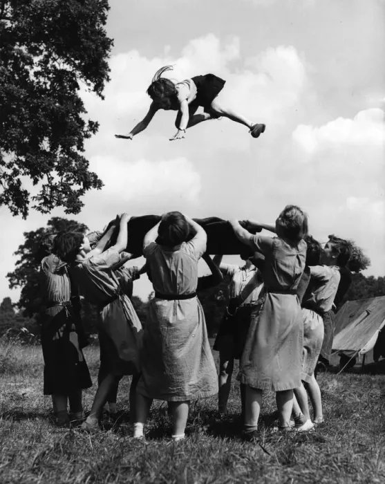 Framed Print : Blanket Tossing Framed Print : Blanket Tossing