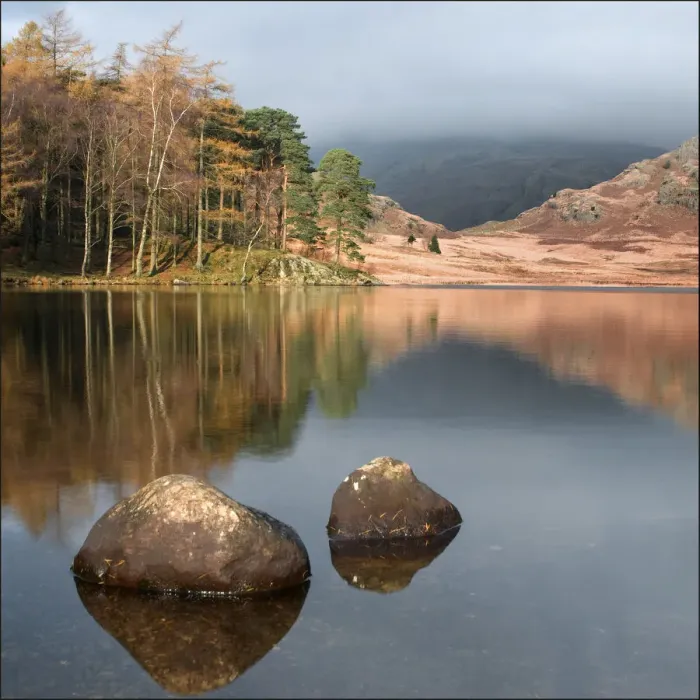 Framed Print : Blea Tarn and English lake district