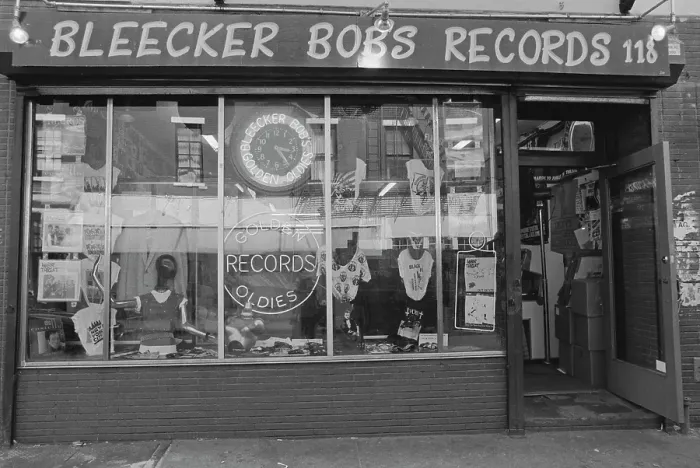 Framed Print : Bleecker Bob's Records Framed Print : Bleecker Bob's Records