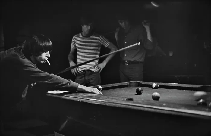 Framed Print : Bleecker Street Pool Players Framed Print : Bleecker Street Pool Players