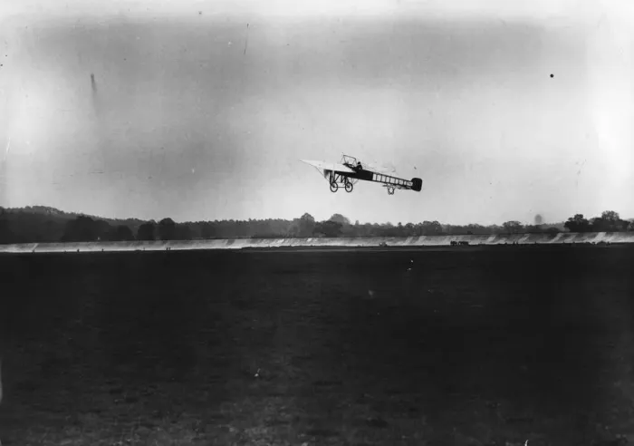 Framed Print : Bleriot Take Off Framed Print : Bleriot Take Off