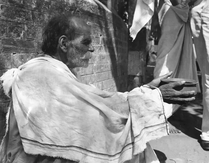 Framed Print : Blind Beggar Framed Print : Blind Beggar