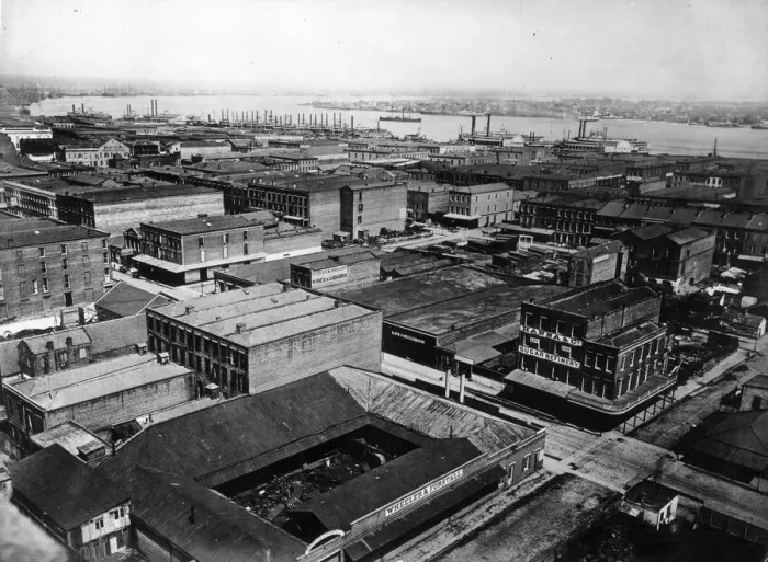 Framed Print : Blockaded Port