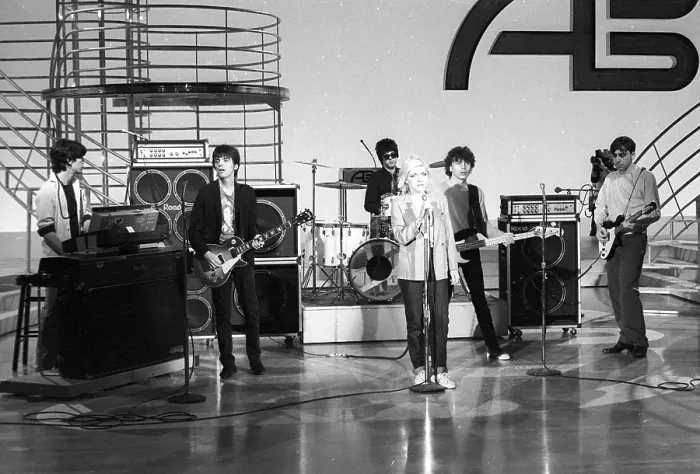 Framed Print : Blondie On American Bandstand Framed Print : Blondie On American Bandstand