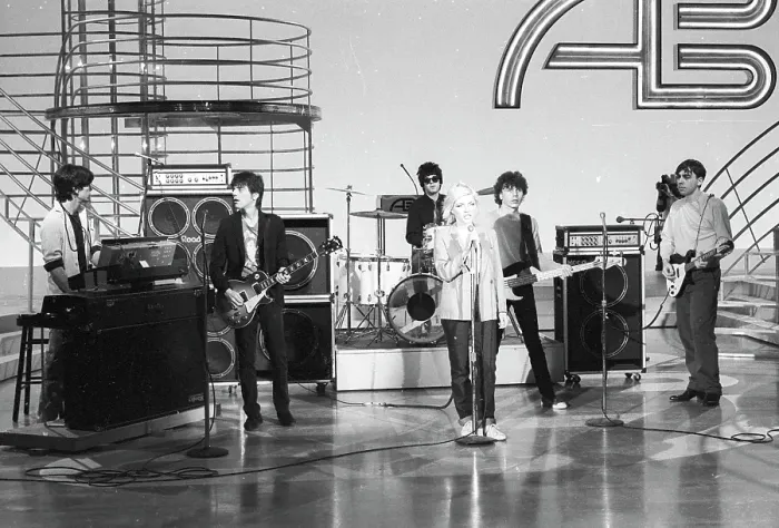 Framed Print : Blondie On American Bandstand Framed Print : Blondie On American Bandstand