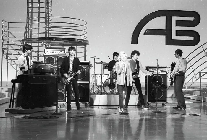 Framed Print : Blondie On American Bandstand Framed Print : Blondie On American Bandstand